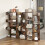 Casart Tree Bookshelf Display Cube Shelf Corner Books Storage Organizer 4