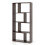 Casart 5-Tier Geometric Bookshelf 120 CM High Bookcase Storage Organizer Grey 10