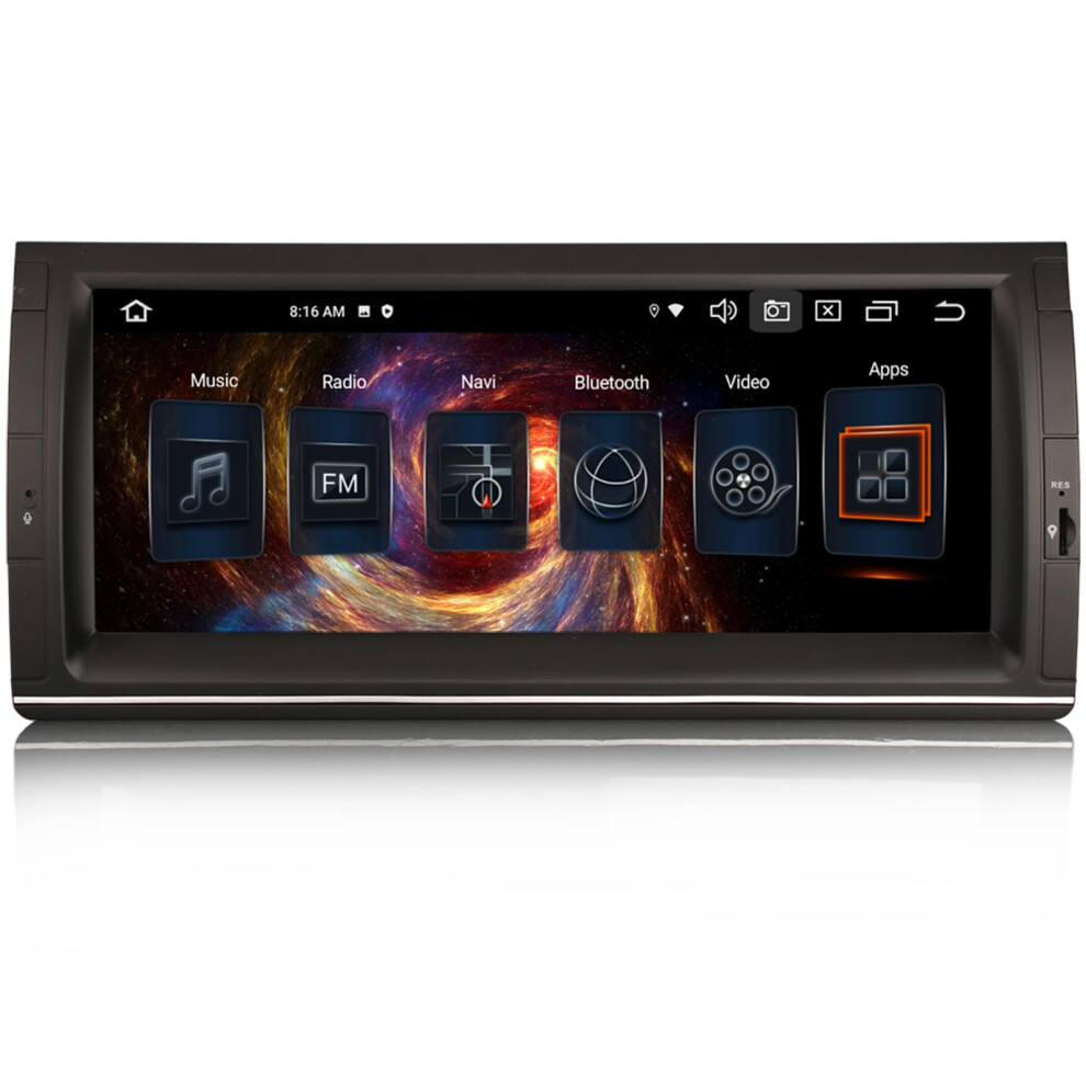 Octa Core Android 13 Car Stereo Head Unit For Bmw 5Er X5 E53 Sat Nav Dab+Radio Carplay Bluetooth Dual Band Wifi Swc Handsfree Dvb-T2 Gps Dsp Canbus Fm 687765874352