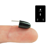PingaOculto Spy Earpiece GSM Wireless Earphones Invisible Hidden Mini Headset Exam NanoSIM Card Microphone - Secret Earphone Micro Listening Device