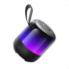 soundcore Glow Mini Portable Speaker, Bluetooth Speaker with 360? Sound, Light Show, 12H Battery, Customizable EQ and Light, IP67 Waterproof and