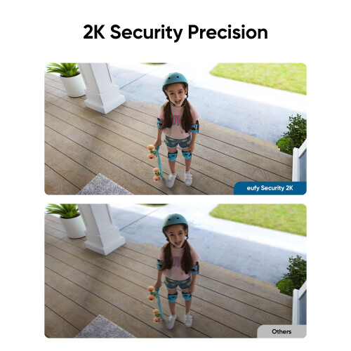 Eufy eufy Security eufyCam 2C Pro 2-Cam Kit with Solar Panel Solar Security Camera Outdoor Wireless, Home Security System, 2K Resolution, HomeKit 1