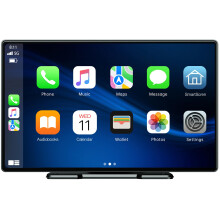 LAMTTO 9 Inch Wireless Car Stereo with Apple Carplay and Android Auto,Portable Touch Screen GPS Navigation for Car,Car Audio Receivers with
