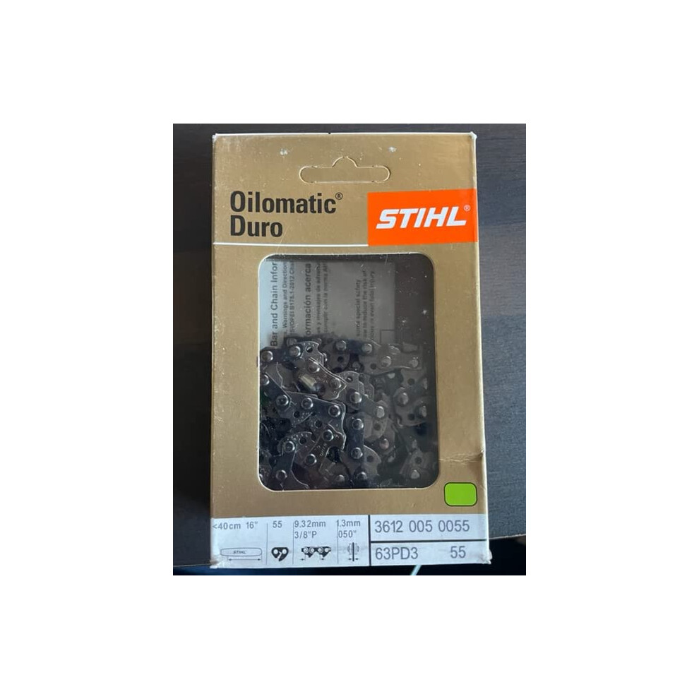 16" 3/8"Low Profile .050" Gauge 55 Drive Link Rapid Duro 3 Carbide Chain