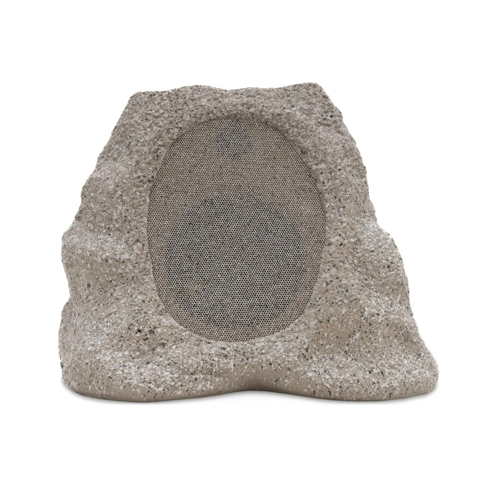 Photos - Speakers Victrola Rock Speaker Connect, Stone, Wireless Outdoor Speaker with Bluetooth 5.3, 22-Hour Battery Life, with Solar Charging 