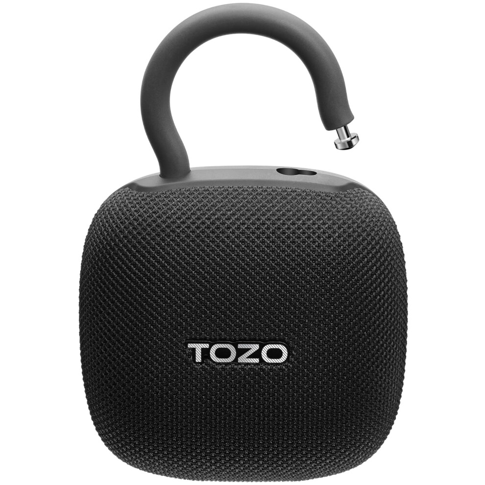 Tozo Pe1 Portable Bluetooth Speakers With Adjustable Carabiner, Mini Bluetooth Wireless Shower Speaker With Ipx8 Waterproof, 32H Playtime Punchy Bass 810102981257