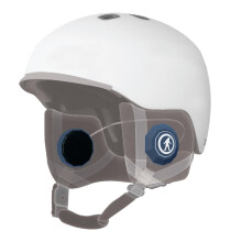 Outdoor Tech - Chips 3.0 Bluetooth Helmet Speakers - True Wireless Helmet Bluetooth Headphones for Skiing, Snowboarding, Mountain Biking, and