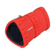 Toshiba Bluetooth Speaker | Wireless Speaker with Bluetooth Tech | 15 Hour Battery Life | Built in Microphone | Portable Speaker w/Deep Base Tech is