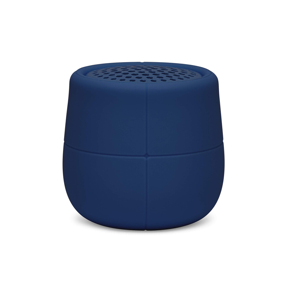 Lexon Mino X Floating Bluetooth Speaker, Ipx7 Water Resistant, Rechargeable & Pairable - Dark/Blue 3660491200661