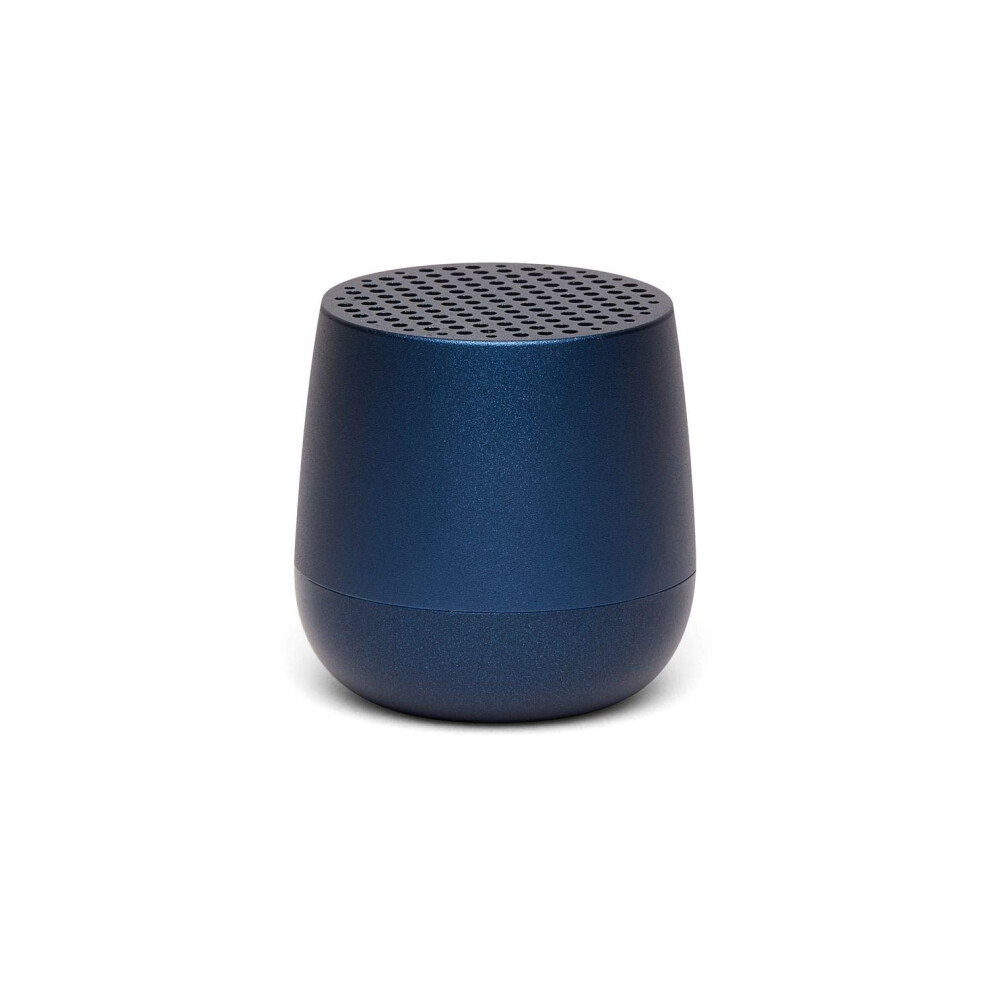 Lexon Mino+ Portable Bluetooth Mini Speaker With Hd Sound, Rechargeable And Pairable - Dark/Blue 3660491201552