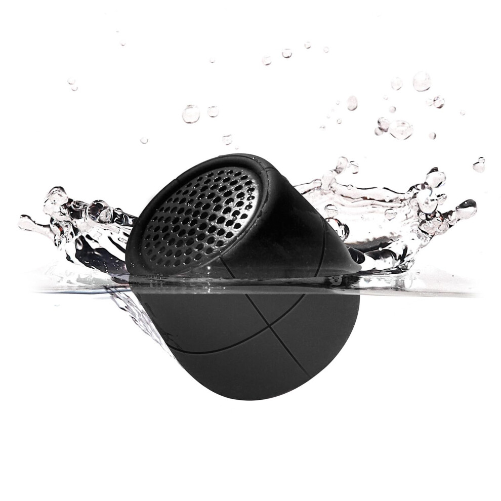 Lexon Mino X Floating Bluetooth Speaker, Ipx7 Water Resistant, Rechargeable & Pairable - Black 3660491006157