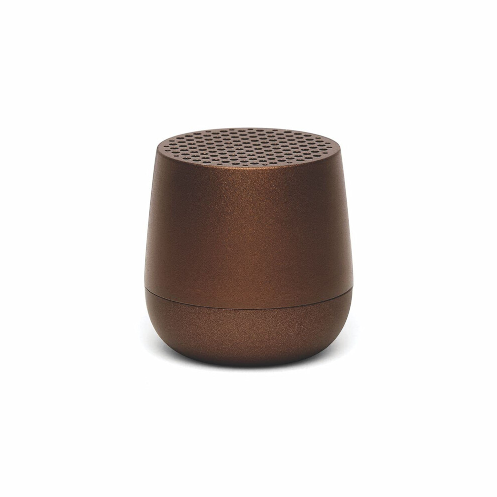 Lexon Bronze Mino+ Portable Bluetooth Mini Speaker With Hd Sound, Rechargeable And Pairable