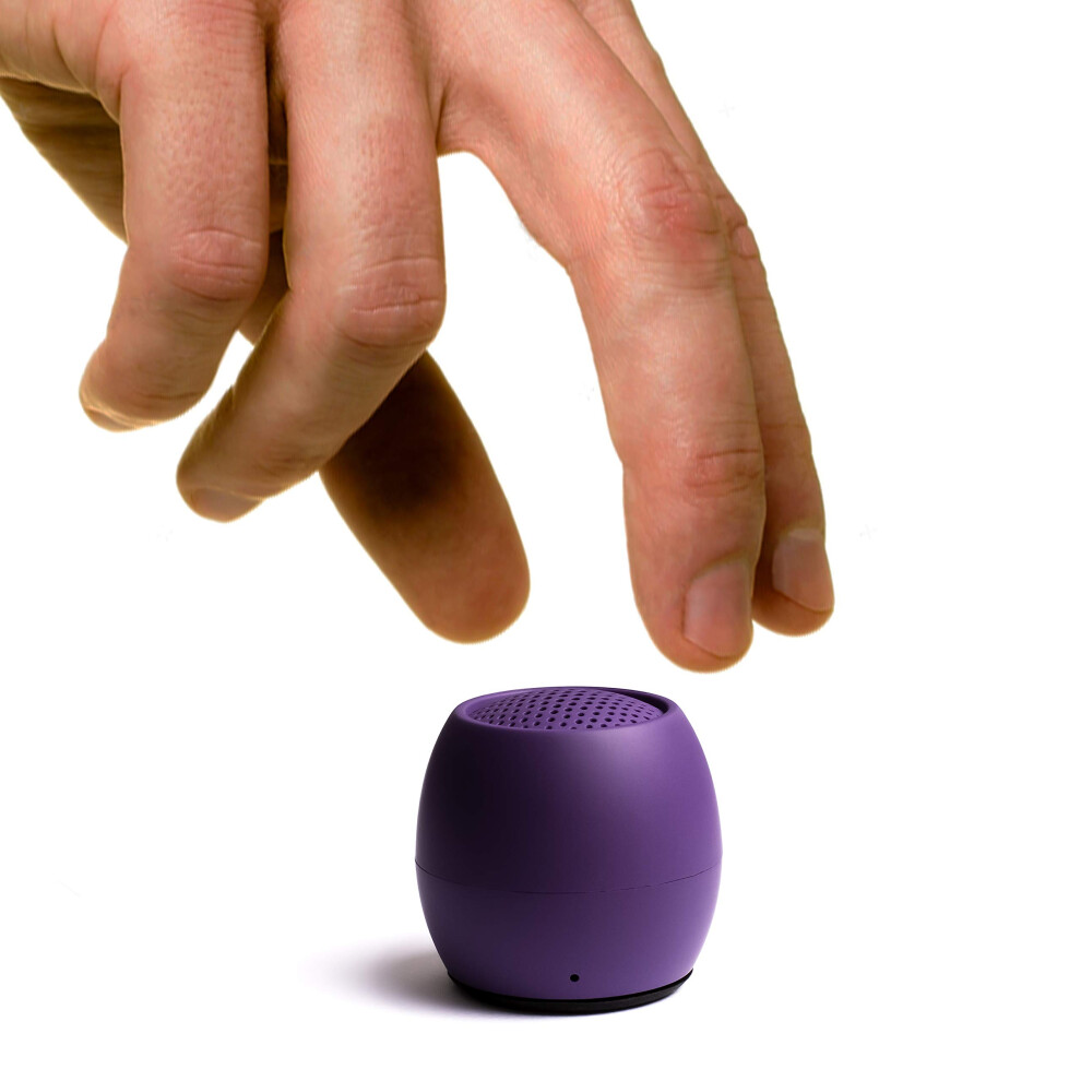 Boompods Zero Mini Bluetooth Speaker - Small Portable Speakers, Ipx6 Waterproof, 5Hr Playtime, Wireless Travel Speaker With Microphone & Dual Pairing, 5081304398371
