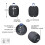 Ultimate Ears Draadloze draagbare luidspreker Ultimate Ears Wonderboom 4 Bluetooth Zwart 5