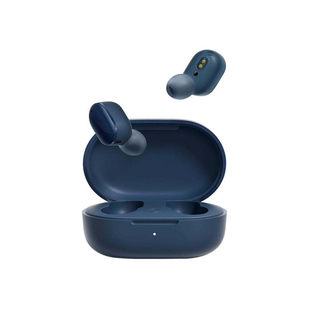 Xiaomi Redmi Airdots 3 Wireless Tooth 5.2 Fast Charging Earphone Stereo Bass With Mic Handsfree Mi Earbuds For Iphone (Blue) Blue
