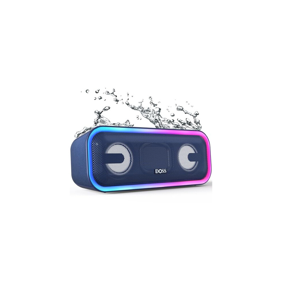 Bluetooth Speaker, Doss Soundbox Pro+ Wireless Bluetooth Speaker With 24W Impressive Sound, Booming Bass, Ipx5 Waterproof, 15Hrs Playtime, Wireless 6938546590379