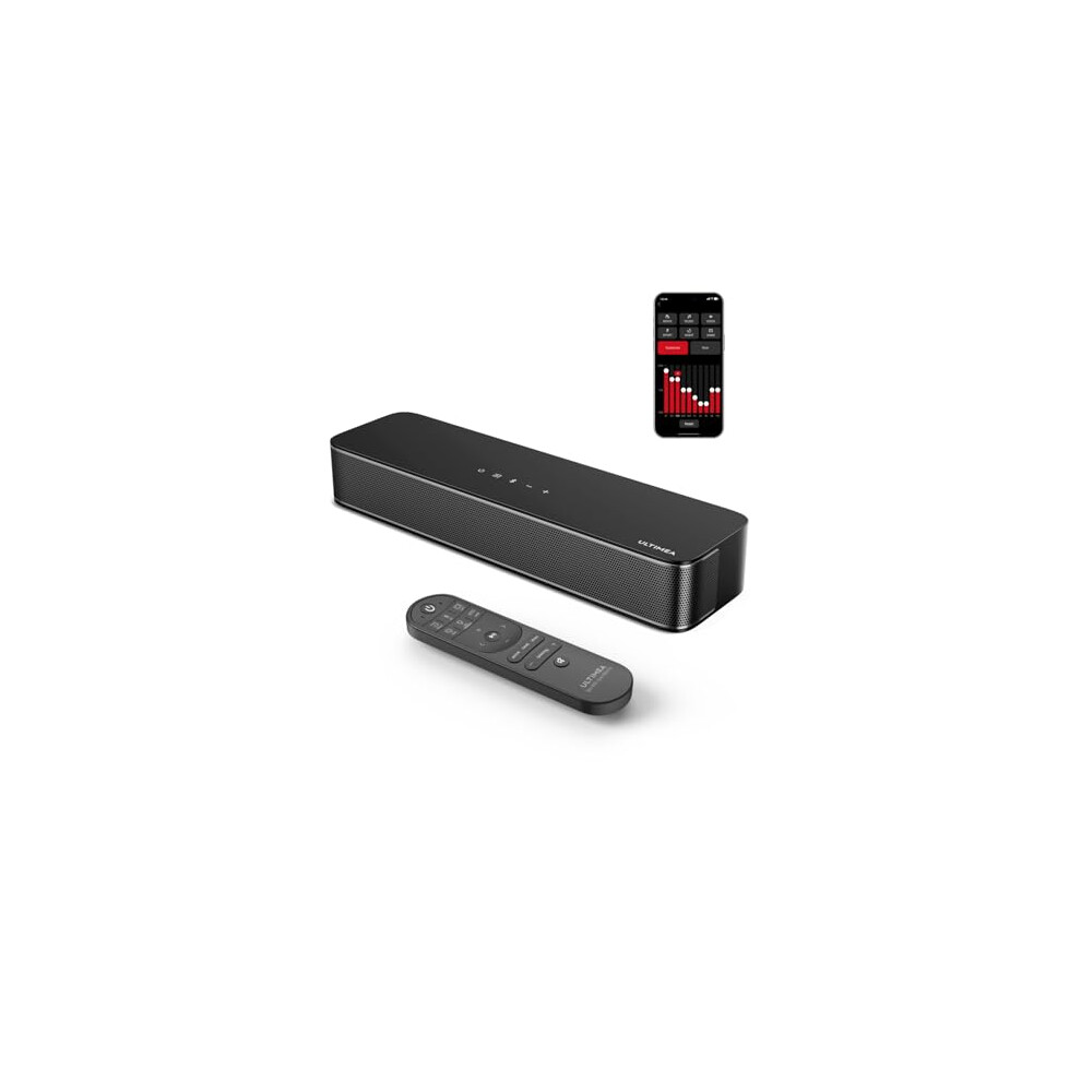 Ultimea 2.1Ch Sound Bar For Tv, Built-In Subwoofer, App Control, Peak Power 120W, All-In-One Pc Soundbar For Game, Bluetooth 5.3 Tv Sound Bar 6974525175373