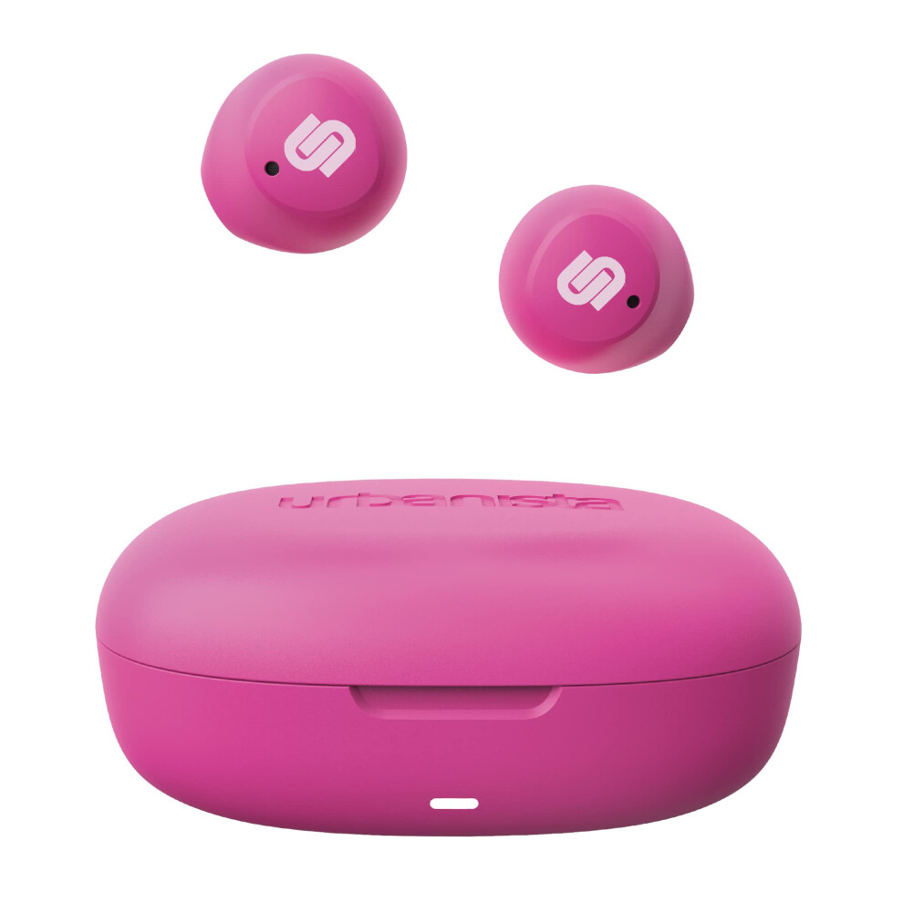 Urbanista Lisbon True Wireless Earbuds, Bluetooth 5.2 Earphones, Small In Ear Headphones, 27 Hr Playtime Touch Control Ear Buds With Gofit Wing For 7350088304174