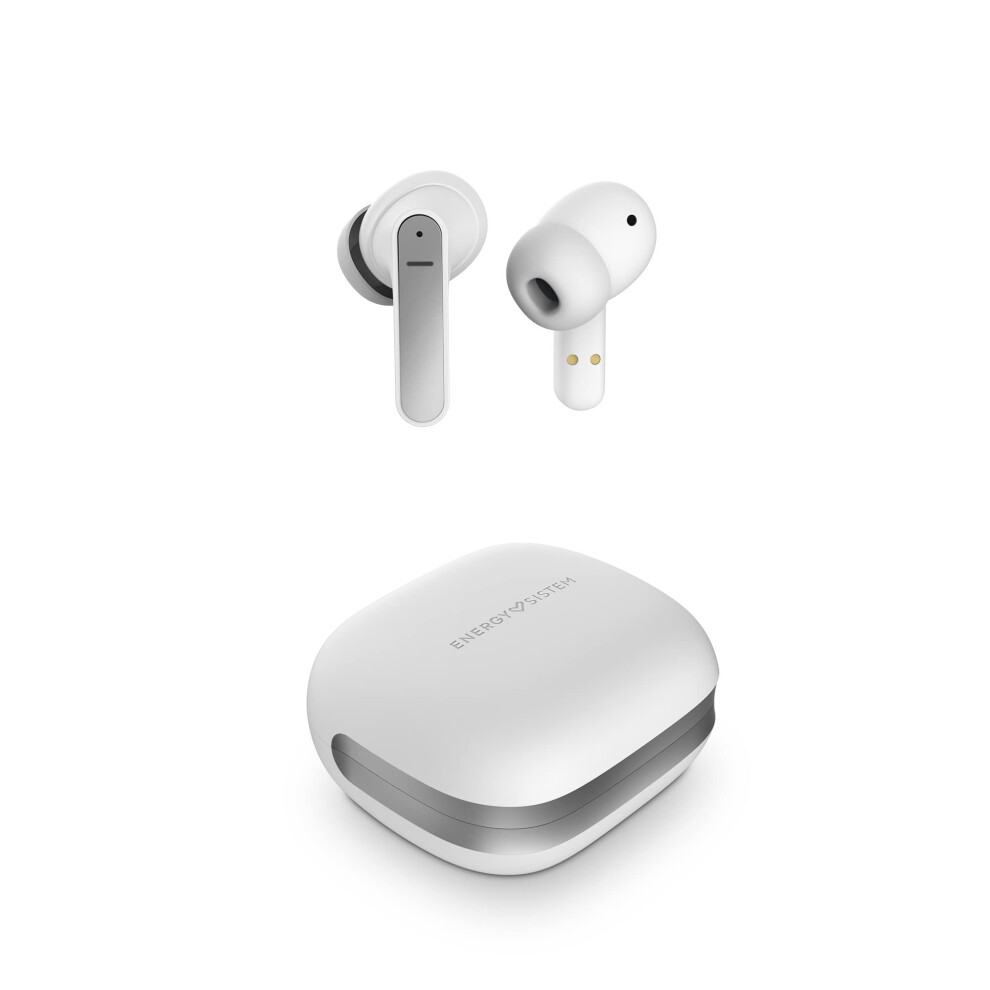 Energy Sistem Earphones True Wireless Travel 6 ANC Moon Headphones (TWS, ANC, Long Battery Life, Quad Mic Voice Calls) - White-image-OPC-PG8CDFJ-NEW