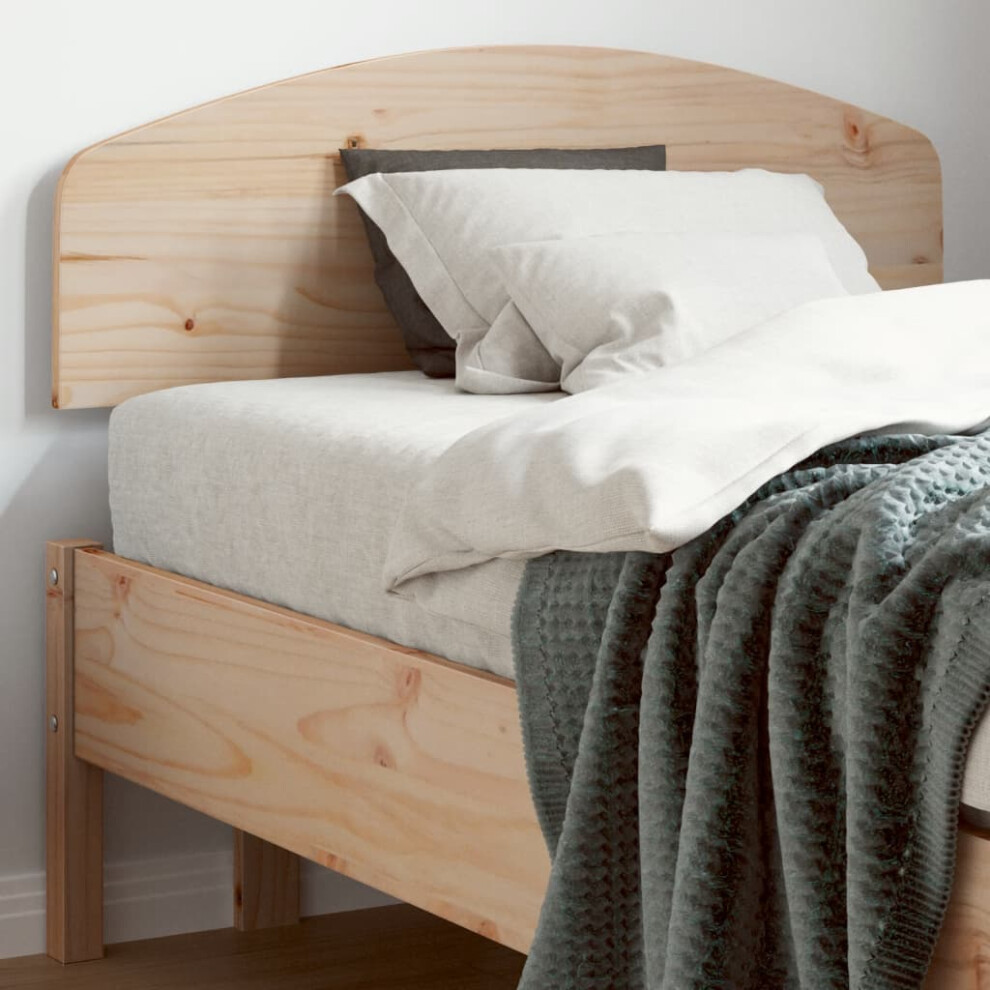 Vidaxl Headboard 90 Cm Solid Wood Pine