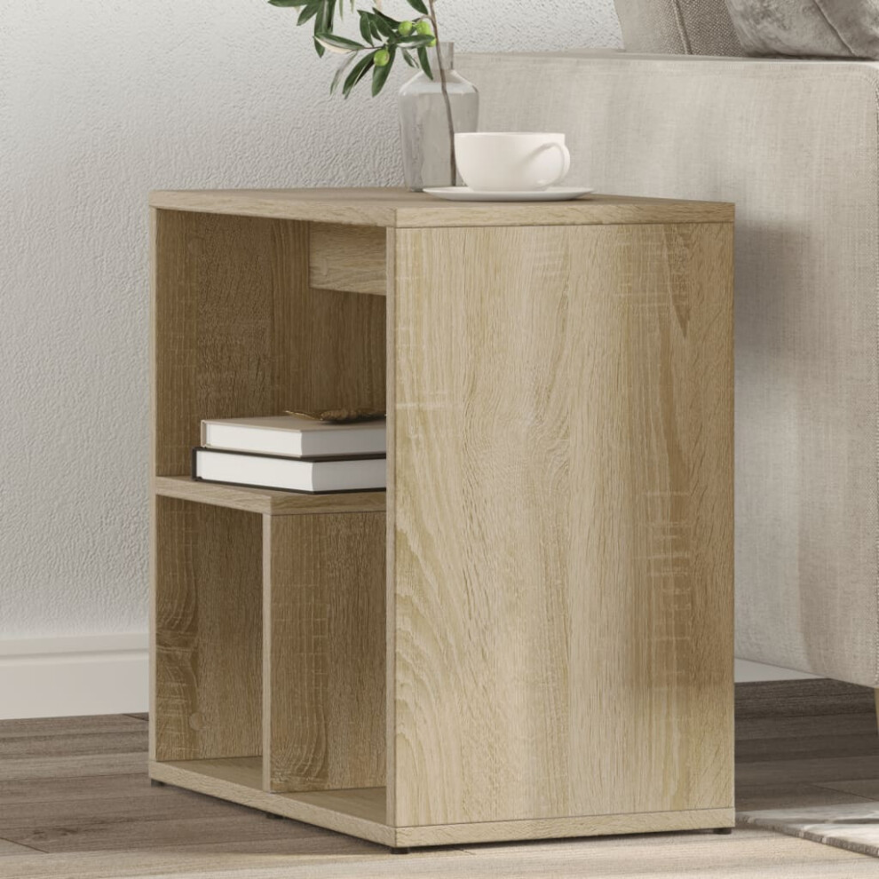 Vidaxl Side Tables 2 Pcs Sonoma Oak 50X30x50 Cm Engineered Wood