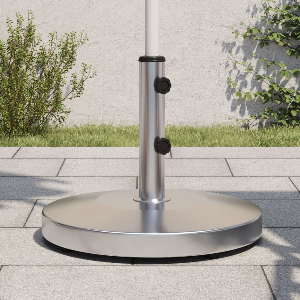 Vidaxl Parasol Base For Ò32/38/48 Mm Poles 25 Kg Round