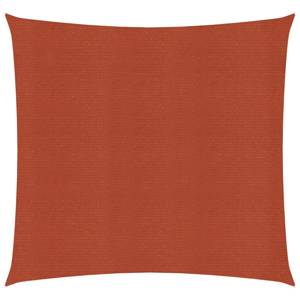 Vidaxl Sunshade Sail 160 G/M Terracotta 7X7 M Hdpe