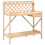 VidaXL vidaXL Potting Bench with Trellis Solid Wood Fir 2