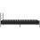 VidaXL vidaXL Bed Frame Black 75x190 cm Small Single Engineered Wood and Metal 5
