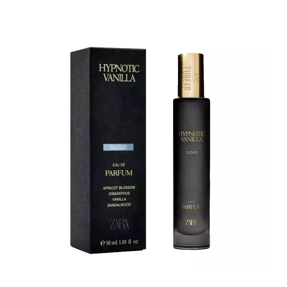 Zara Hypnotic Vanilla Cloud 30Ml Eau De Parfum Women New 1.01 Oz Light