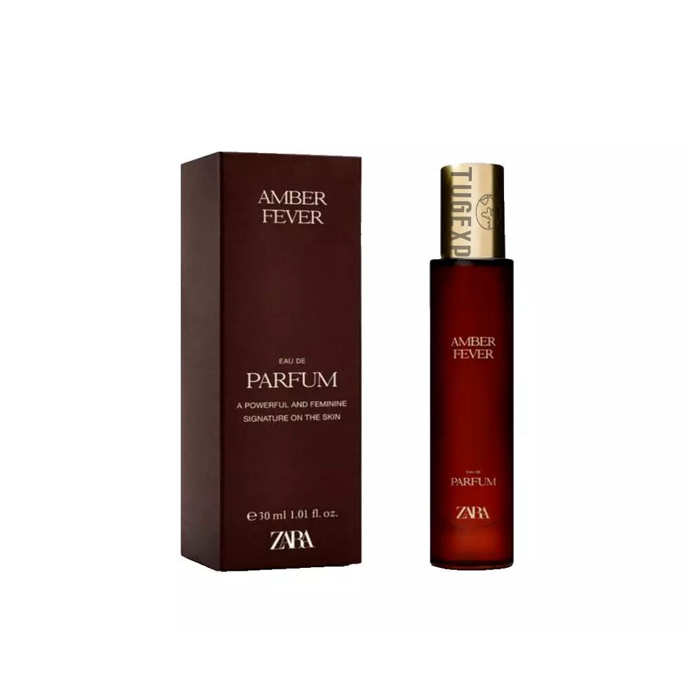 Zara Amber Fever Women Perfume Eau De Parfum Brand New 30Ml 1.01 Oz
