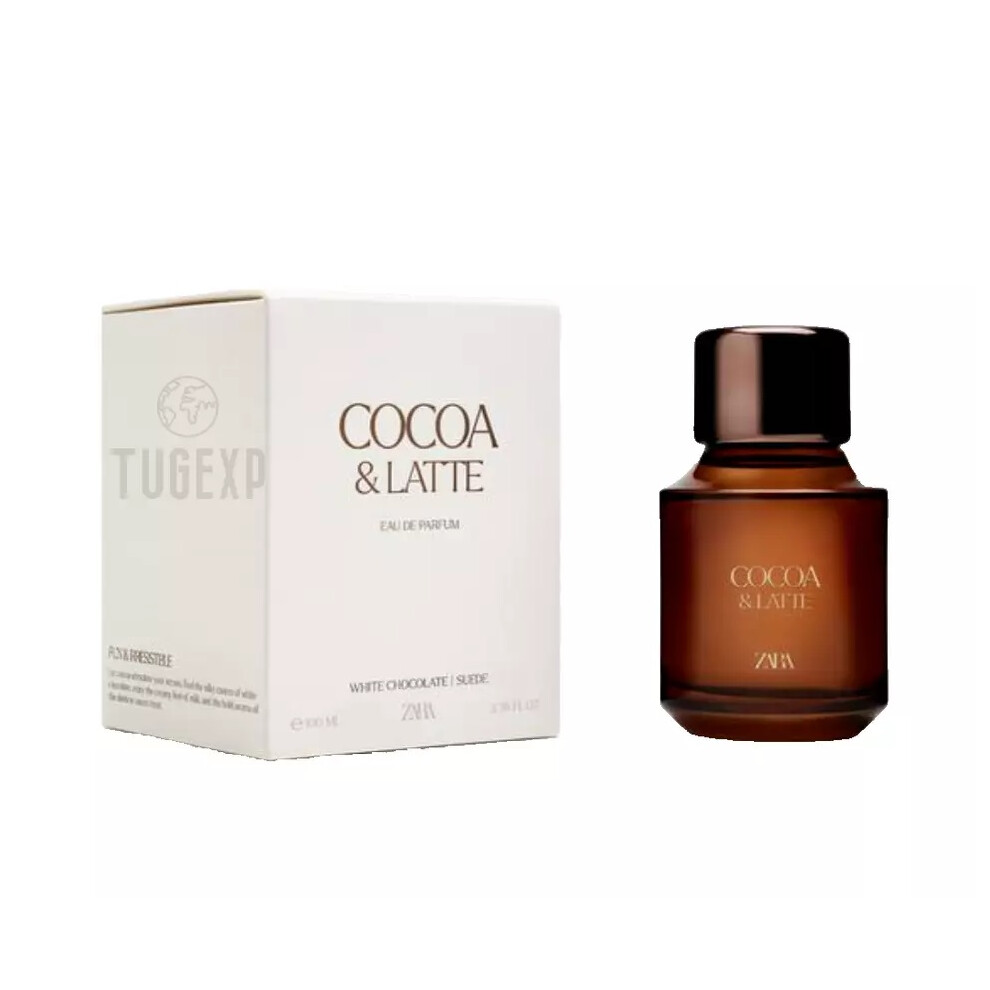 Zara Cocoa & Latte Limited Collection Woman Fragrance 90ml 3.4Oz