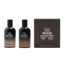 Zara Wood Collection Set 01 + 02 Eau de Parfum Men Perfume 3.4oz 100ml