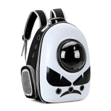 (As show, One size) Veeki Cat Carrier Bubble Backpack Small Dog Space Capsule Knapsack Pet Travel Bag Waterproof Breathable For Hiking Walking Outdoor Use