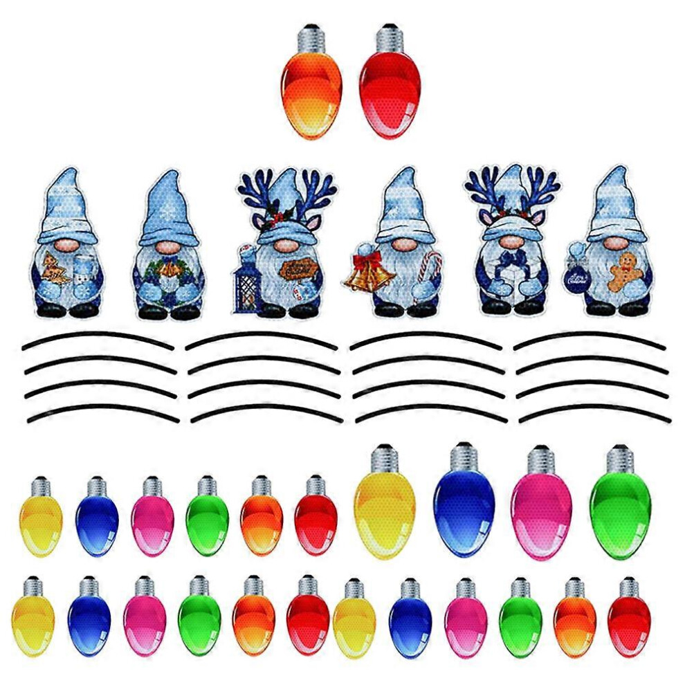 Kricely (As Show, One Size) 1 Set Of Christmas Refrigerator Magnets Kitchen Fridge Magnets Fridge Decors Party Decor