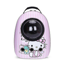 (As show, One size) Veeki Pet Backpack Bubble Rucksack Front Pack For Cat Puppy Dog Capsule Space Backpack, Pet Carrier For Travel Hiking Walking Camping.