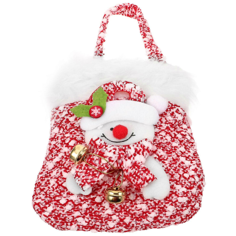 Kricely (17.00X16.00x2.00cm, Colorfulasdasda) Christmas Theme Gift Bag Gift Packing Bag Xmas Wrapping Bag Festive Party Bag Gift Pouch