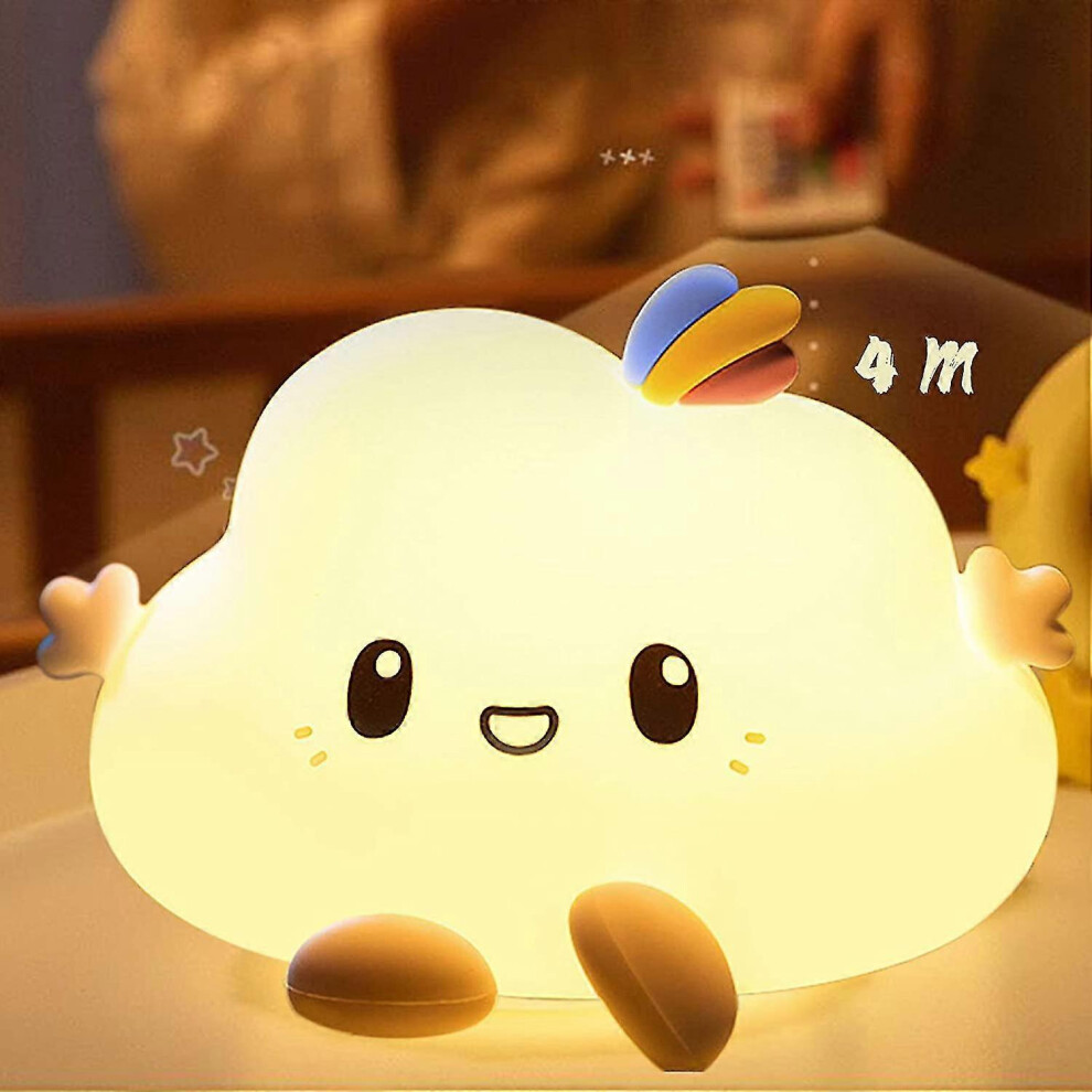 Konhill (As Show, One Size) Led Night Children Bedside Lamp Baby -Portable Usb Charging Night Lamp For Reading, Sleeping And Relaxing, Touch Light