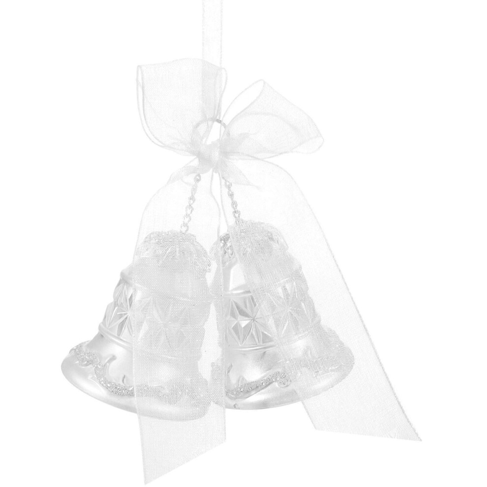 Kricely (16X10cm, ) Christmas Party Hanging Pendant Hanging Acrylic Bird Ornament Xmas Tree Hanging Ornament White
