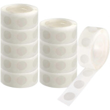 (As show, One size) 1000pcs Glue Point Clear Balloon Glue Removable Adhesive Dots Double Sided Dots of Glue Tape for Balloons Party or Wedding Decoration
