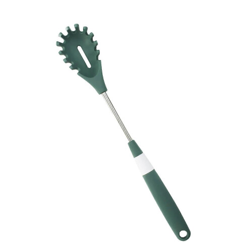 (As show, One size) Pasta Spoon Fork, Spaghetti Server Utensil, Silicone Noodle Grabber(Spaghetti Server)