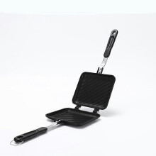 (As show, One size) Grilled Sandwich Panini Maker Mini Waffle Maker Panini Hot Sandwich Maker Pan Nonstick