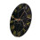 Modern Black Marble Crack Wall Clock 3