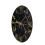 Modern Black Marble Crack Wall Clock 2