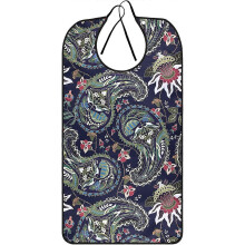 (As show, One size) Adult Bibs Waterproof Dining Bibs Machine Washable Clothing Protectors with Crumb Catcher for Elderly Women