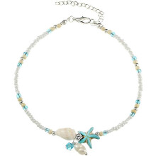 (As show, One size) Heytea Boho Anklet Bracelet for Women Teen Girls, Handmade Elphant Sun Turtle Shell Ankle Bracelets Summer Foot Jewelry - -