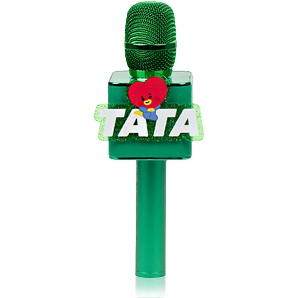 Konhill (As Show, One Size) Bts Bluetooth Wireless Mic & Speaker, All Seven Bts Characters In Their Own Cute Colors (Tata)