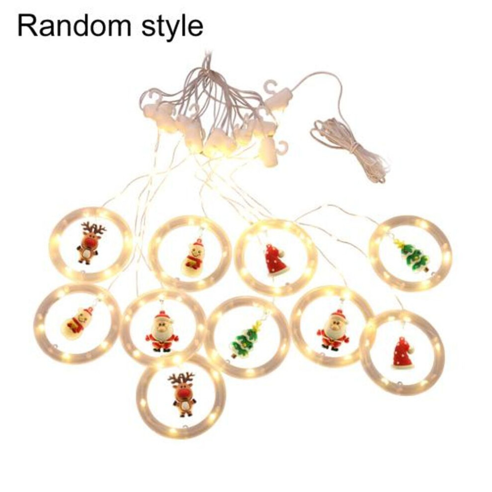(as the picture, A) 1 Set Led String Lamps Eco-friendly Beautiful Led Durable Decorative Lamps Night Lights Hanging Ornaments For Home