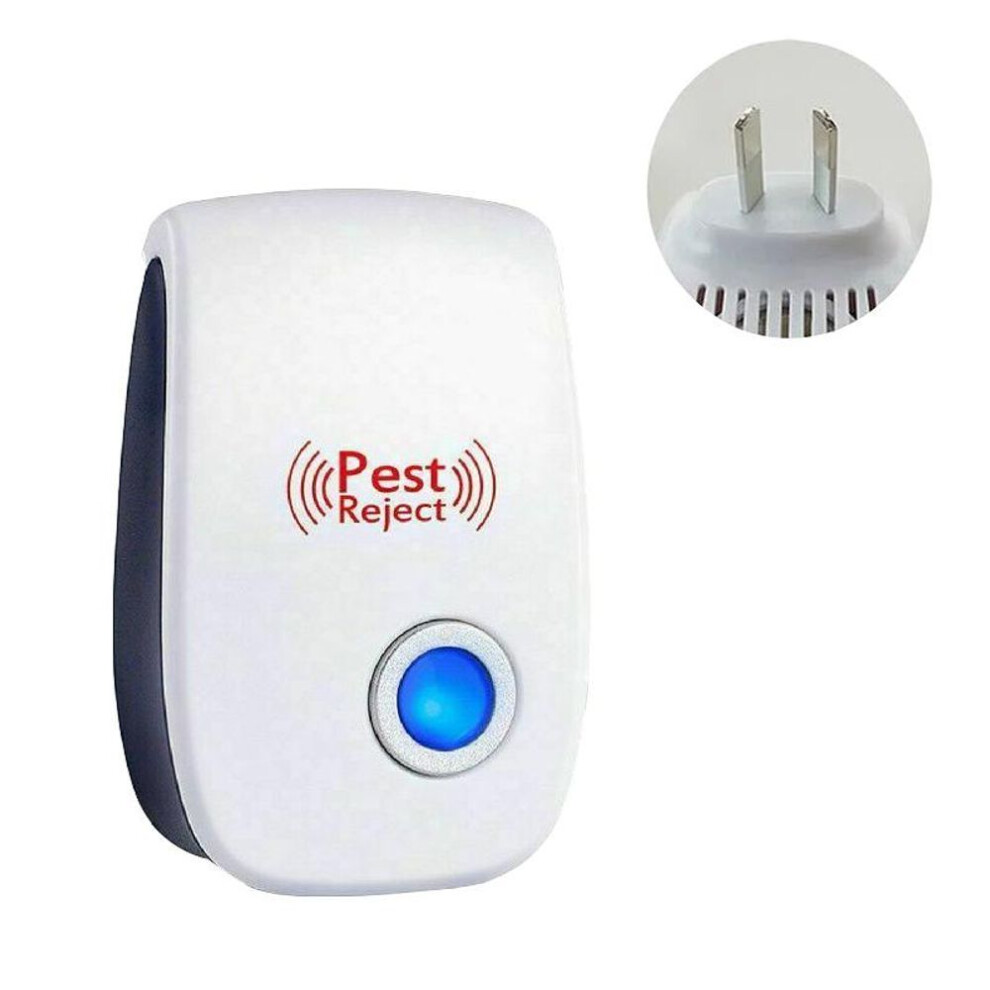 (6 pcs(AU)) 6pcs Electronic Mouse Repeller Ultrasonic Mosquito Repellent Insect Repellent Cockroach Repellent Household Mosquito Killer Electronic Repellent