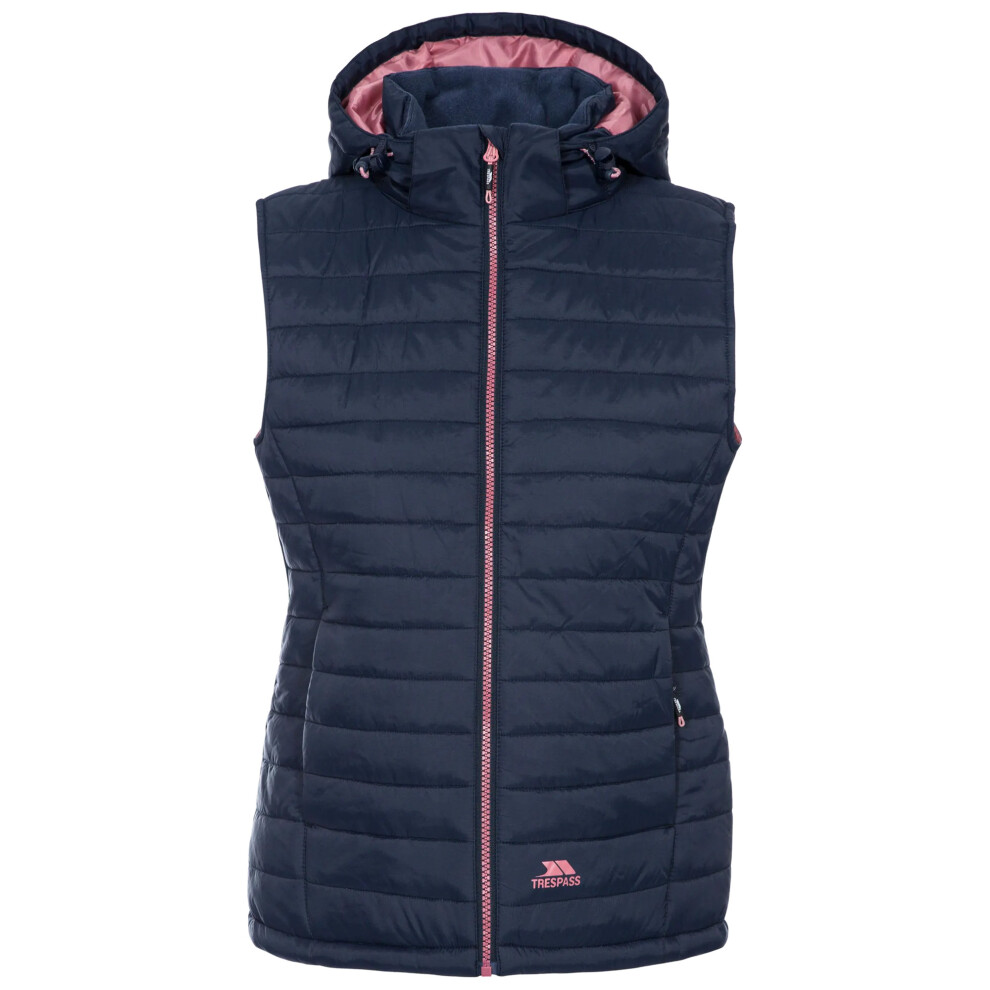 (S, Navy Dusty Rose) Trespass Womens/Ladies Aretha Casual Gilet